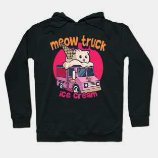 meow ice cream truck Hoodie